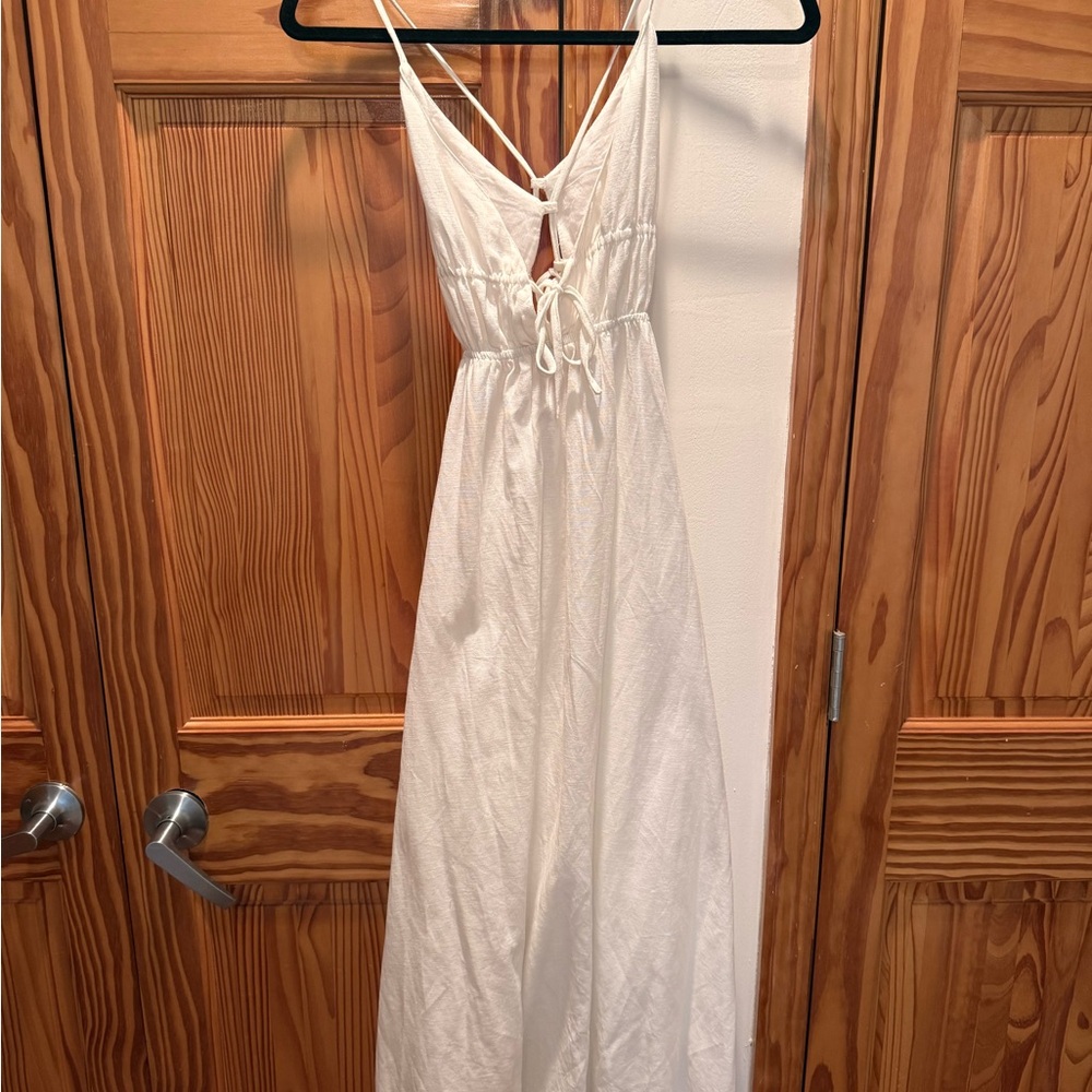 L*Space Playa Vista White Maxi Dress